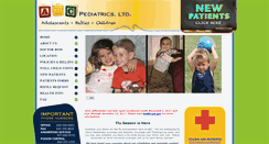 Desktop Screenshot of abcpediatrics.net
